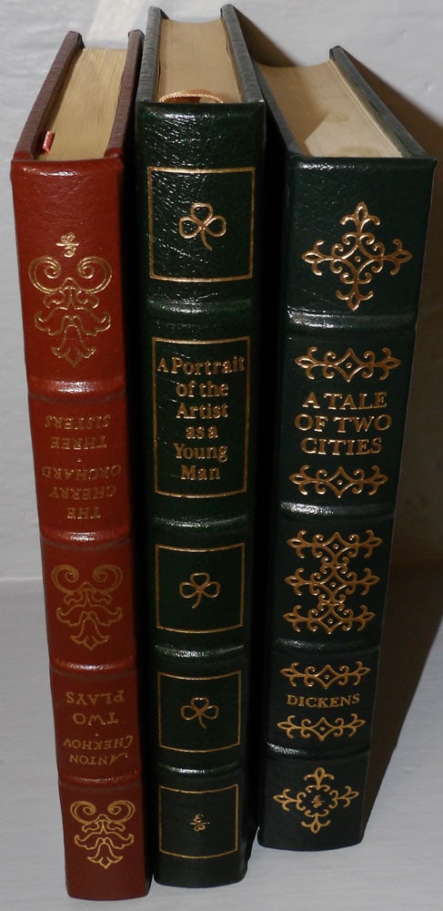 Three Decorative Books by Easton Press: Three Decorative Books by Easton Press . 10" x 7" ALL DESCRIPTIONS AND ANY CONDITION STATEMENT GIVEN BY LANGSTON AUCTION GALLERY ARE STRICTLY OPINIONS AND LANGSTON'S SHALL HAVE NO RESPONSIBILITY FOR