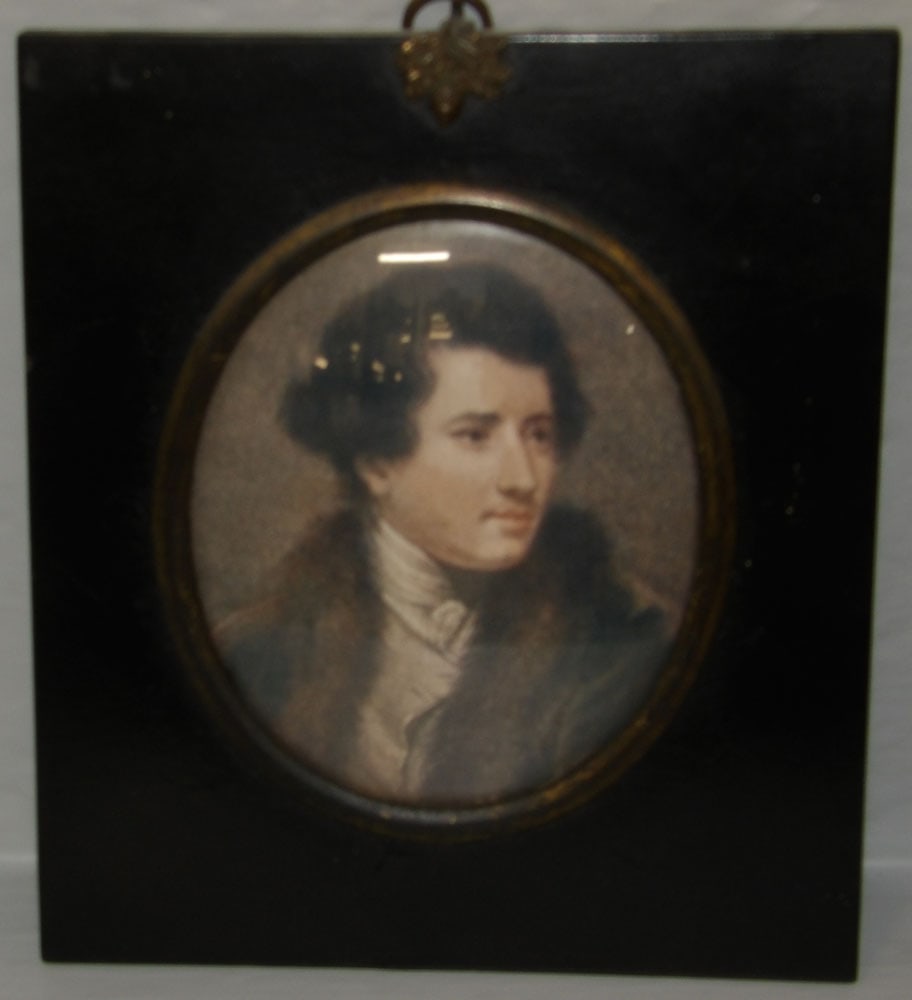 Two Small Prints in Antique Frames - 2