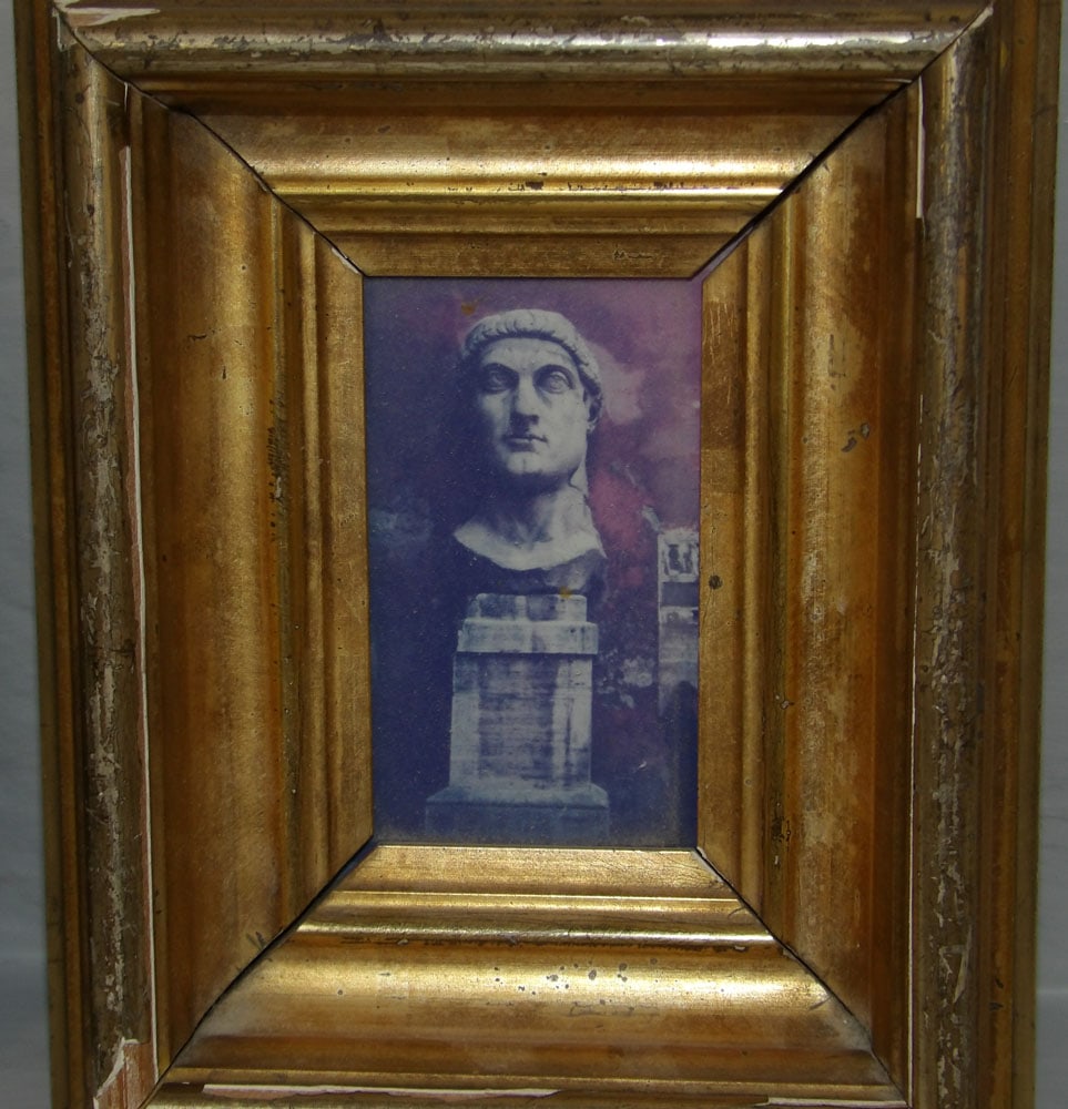 Two Small Prints in Antique Frames - 3