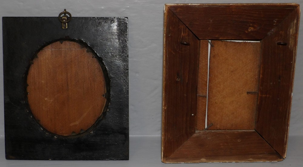 Two Small Prints in Antique Frames - 4