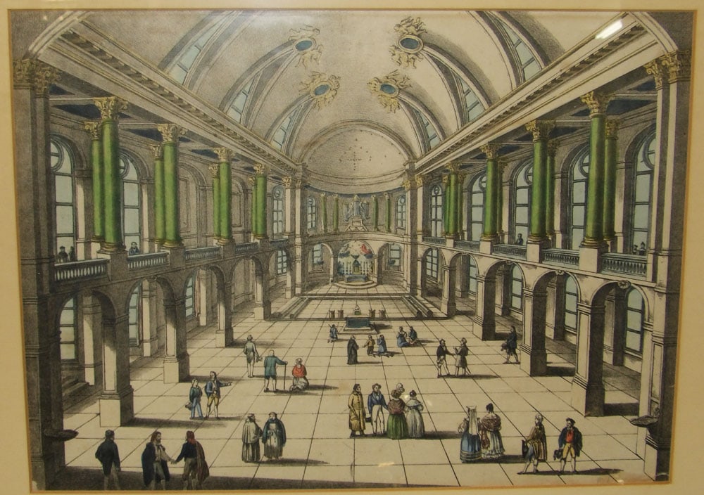Two Framed Hand Colored Engravings - 3