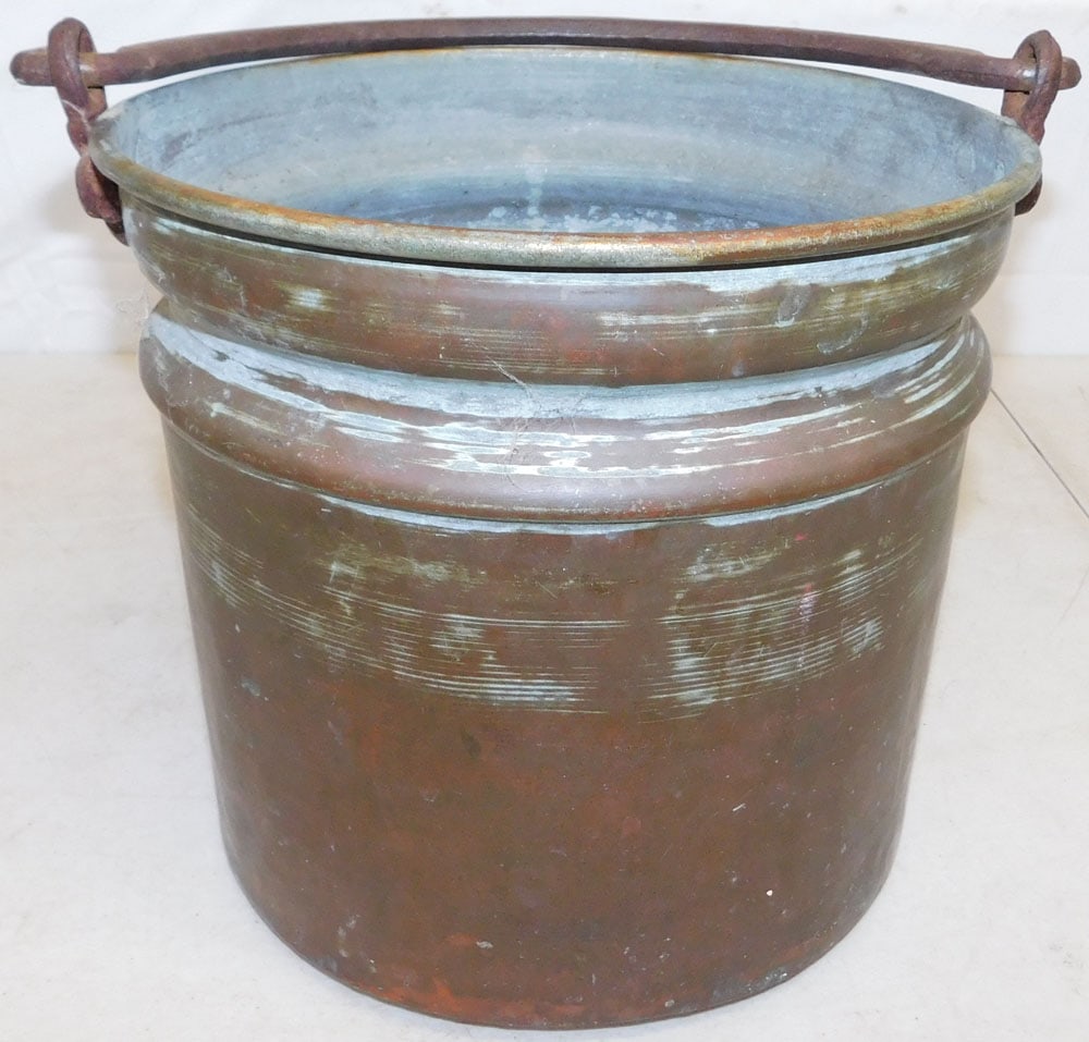 Antique Copper Bucket (1 of 3)