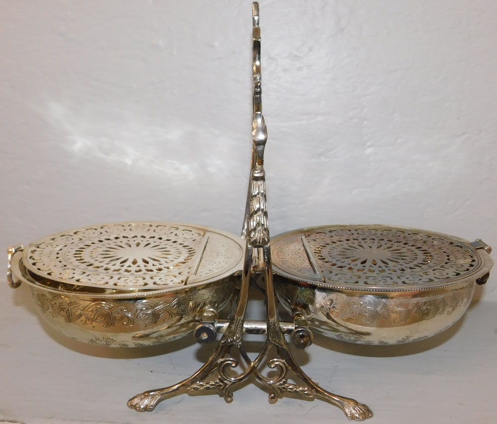 Silverplated Bun Warmer - 2
