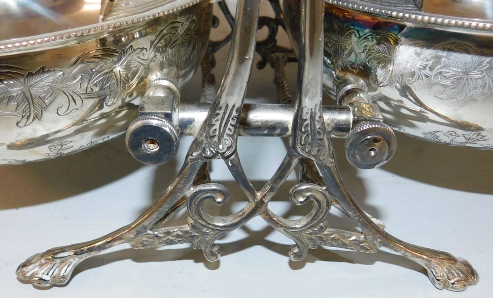 Silverplated Bun Warmer - 4
