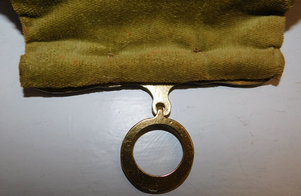 Brass & Needlepoint Bell Pull - 8