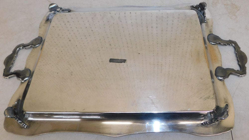 Silverplated Serving Tray - 4