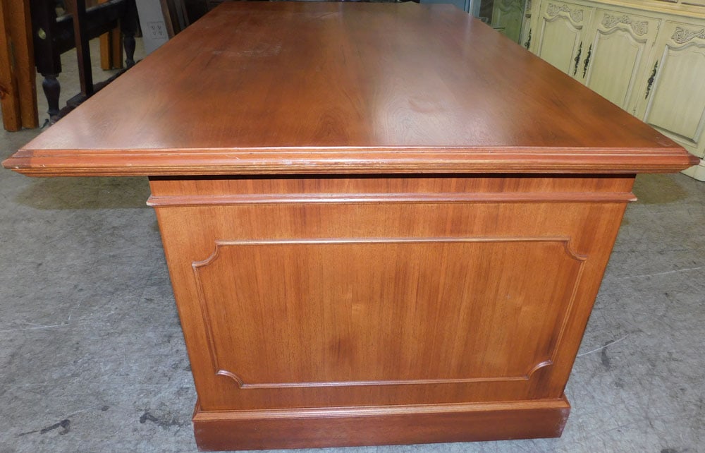 Walnut Executive Desk - 8