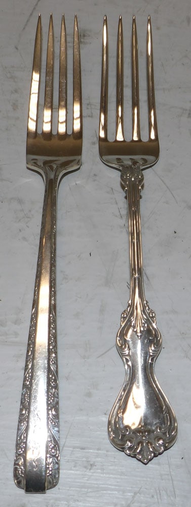 Two Sterling Forks, 3.01 ozt. (1 of 4)