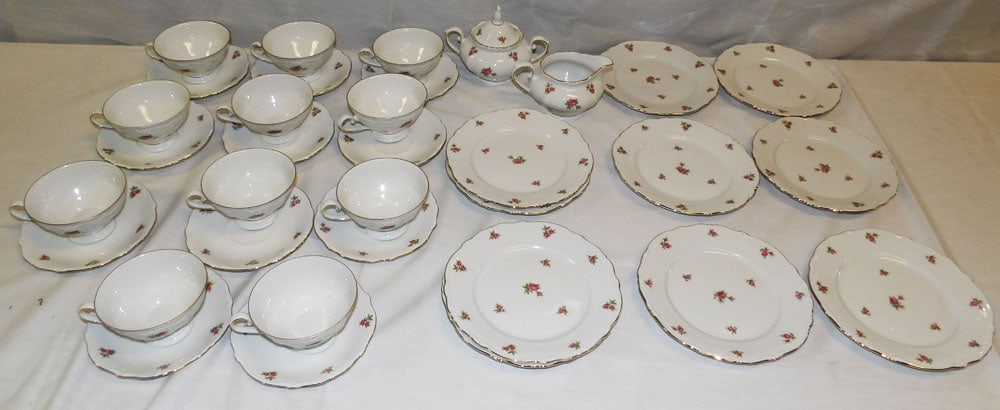 Lot of Bavarian Porcelain Dessert Set (1 of 4)