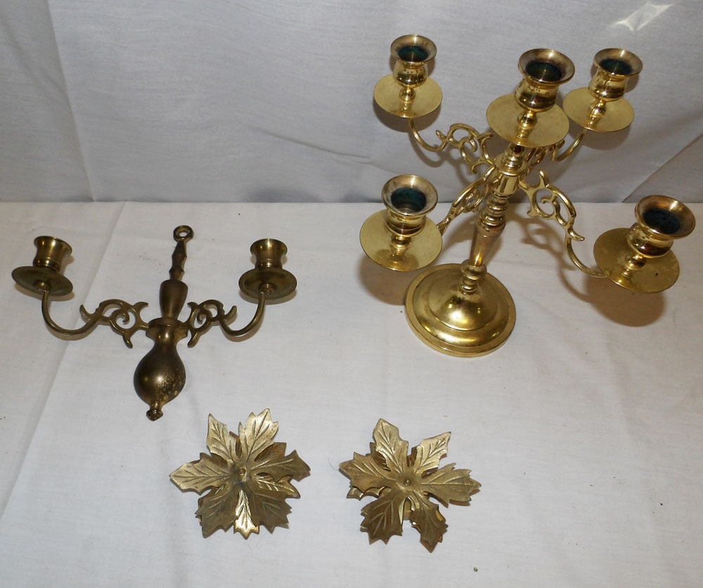 Lot of Brass Items (1 of 3)