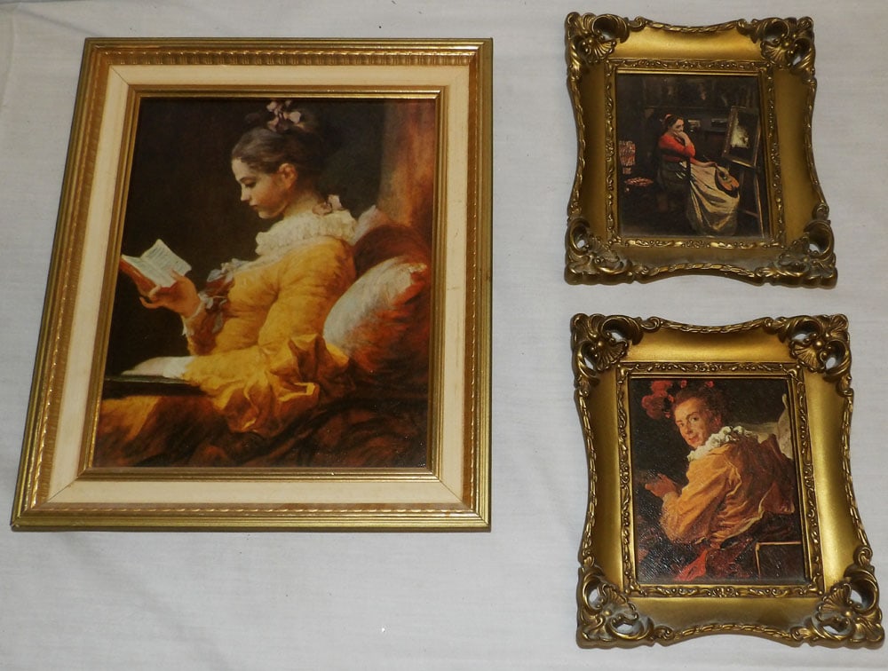 Lot of Framed Prints: Lot of Framed Prints . Up to 12 1/4" H 10 1/4" W "ALL DESCRIPTIONS AND ANY CONDITION STATEMENT GIVEN BY LANGSTON AUCTION GALLERY ARE STRICTLY OPINIONS AND LANGSTON'S SHALL HAVE NO RESPONSIBILITY FOR E
