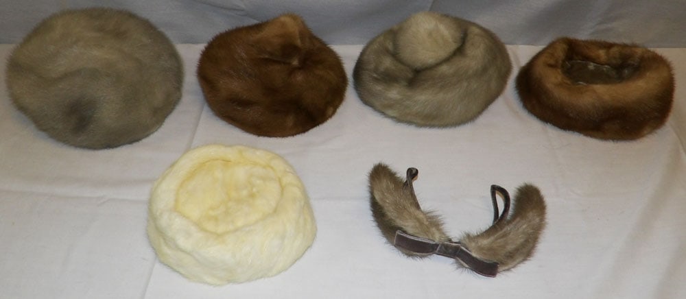 Lot of Fur Hats & Accessories (1 of 9)