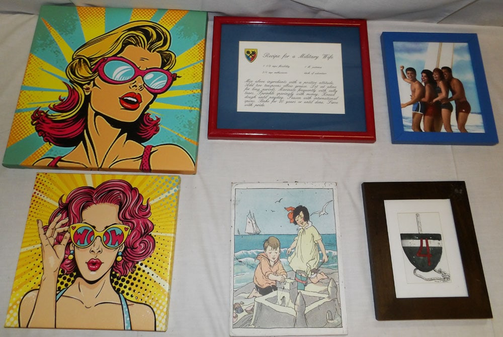 Lot of Framed Prints (1 of 2)