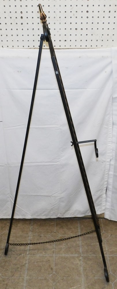 Painted Metal Easel - 2