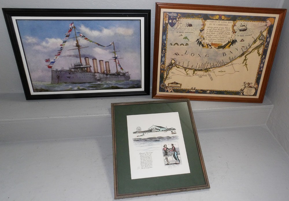 Three Framed Prints (1 of 6)