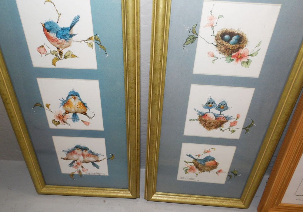 Four Framed Prints - 2