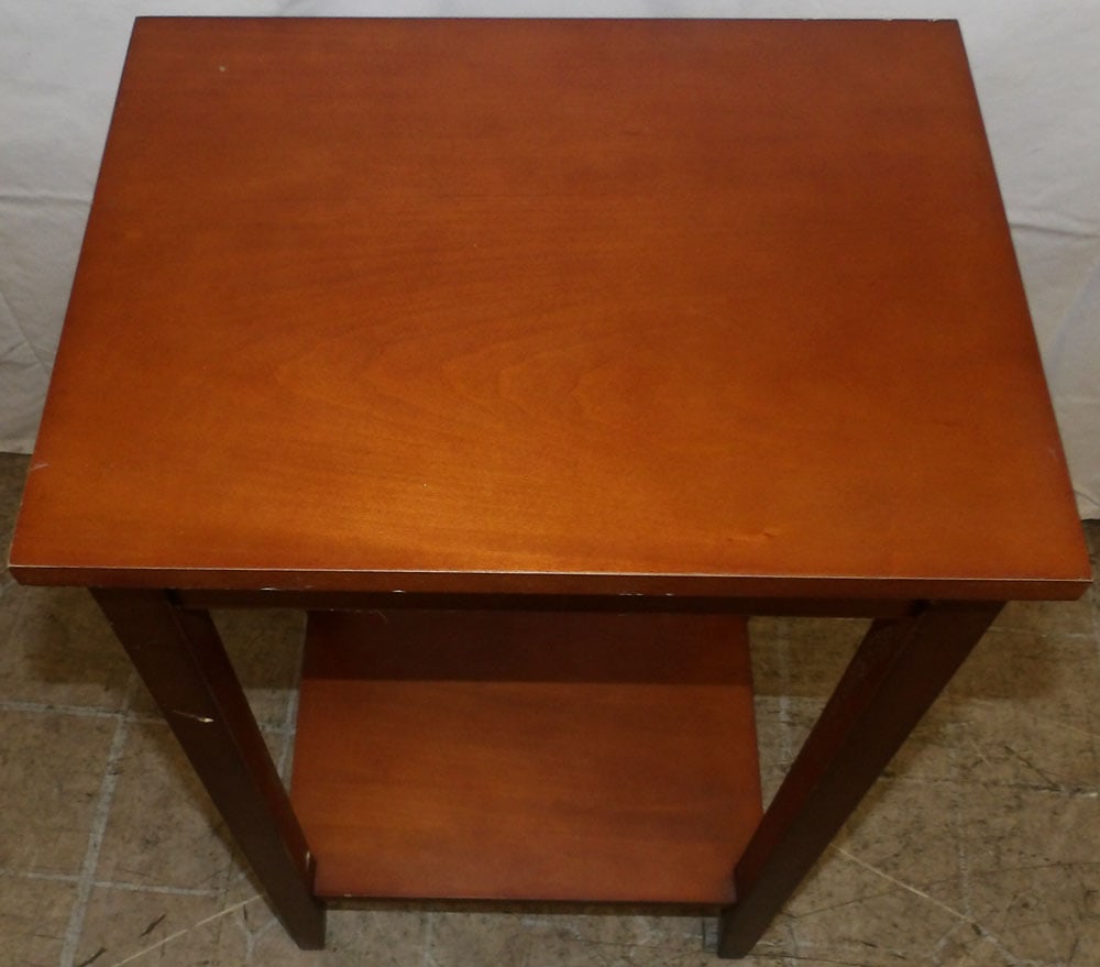 Cherry Two Tier Stand - 2
