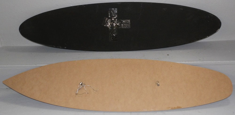 Two Decorative Painted Wall Boards - 2