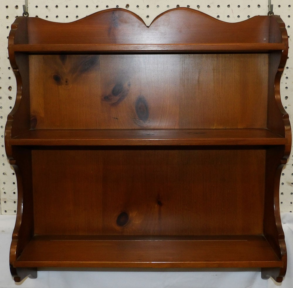 Pine Hanging Wall Shelf (1 of 3)