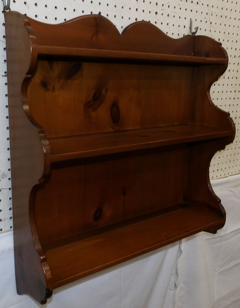 Pine Hanging Wall Shelf - 2