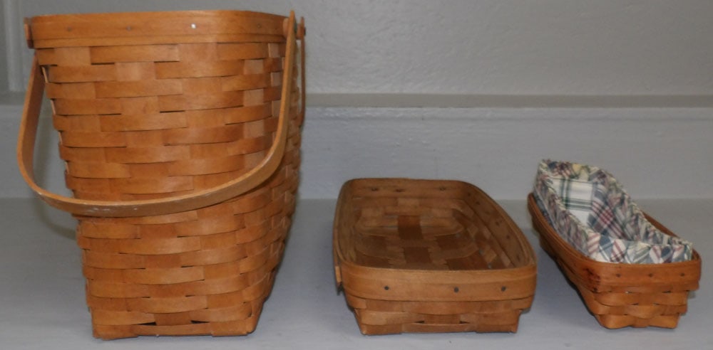 Three Longaberger Baskets - 2