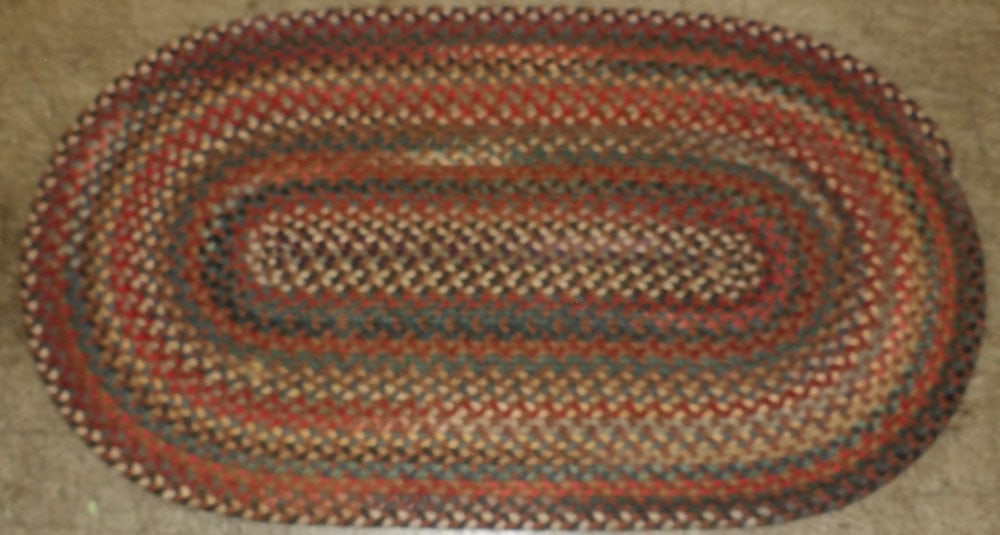 2' 6" x 4' 6" Hook Rug: 2' 6" x 4' 6" Hook Rug . "ALL DESCRIPTIONS AND ANY CONDITION STATEMENT GIVEN BY LANGSTON AUCTION GALLERY ARE STRICTLY OPINIONS AND LANGSTON'S SHALL HAVE NO RESPONSIBILITY FOR ERRORS OR OMISSIONS. THE