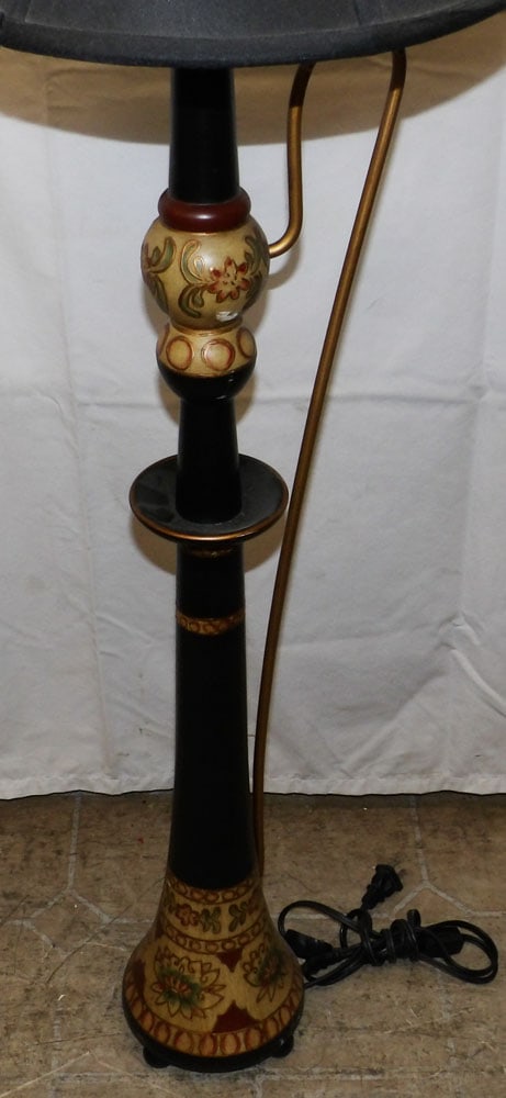 Painted Resin Lamp - 2