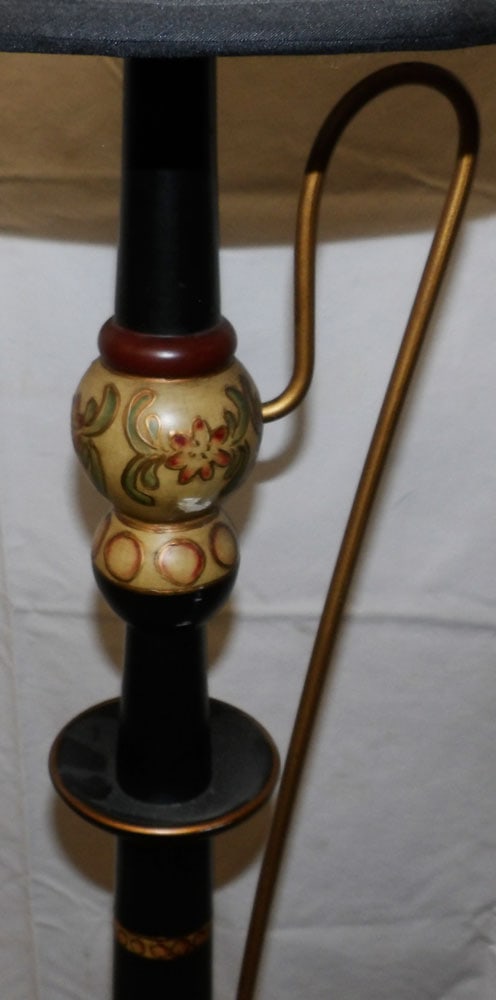 Painted Resin Lamp - 4