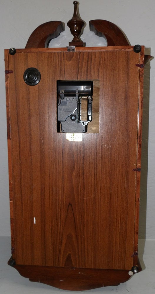Dunhaven Mahogany Case Wall Clock - 6
