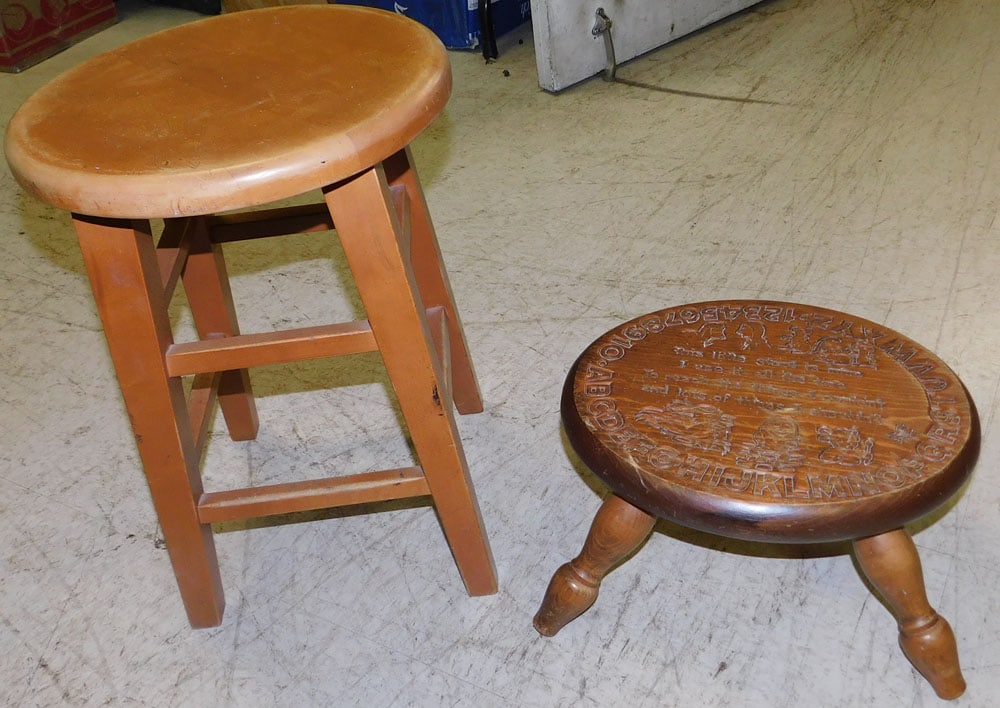 Maple Stool & Pine Stool (1 of 3)