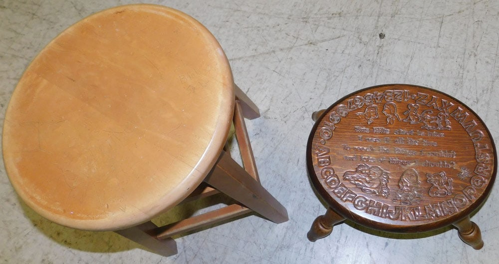 Maple Stool & Pine Stool - 2