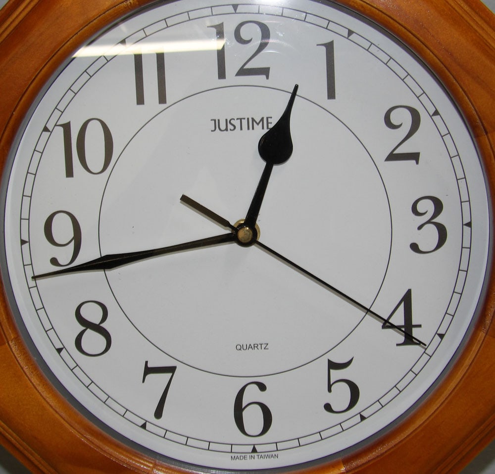 Pine Regulator Wall Clock - 2