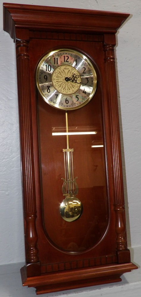 Mahogany Wall Clock (1 of 7)