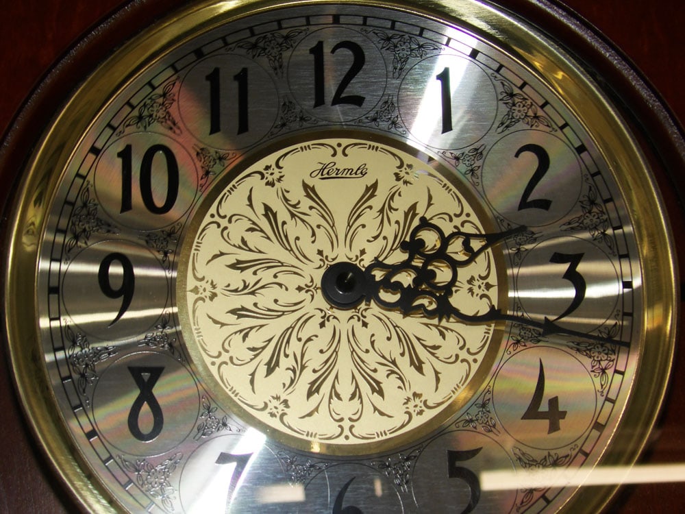 Mahogany Wall Clock - 4