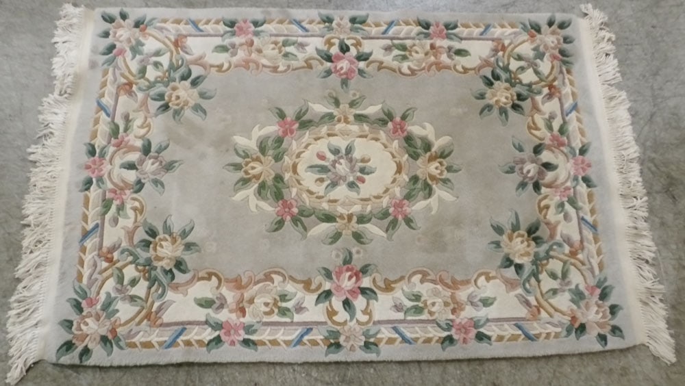 4' x 5' 6" Chinese Aubusson Rug (1 of 4)