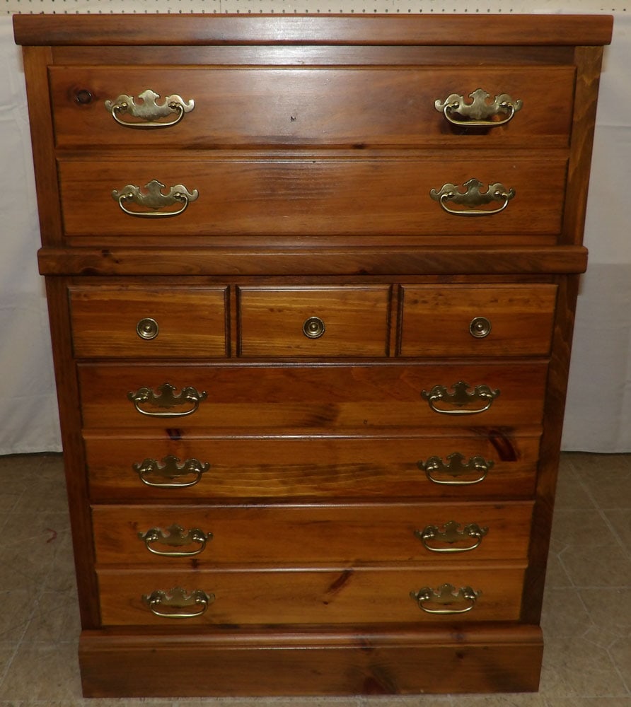 Pine Four Drawer Chest - 4