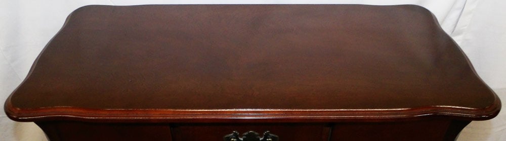 Cherry Dressing Table with Three Drawers - 2