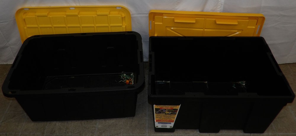 Two Storage Boxes with Lids - 3