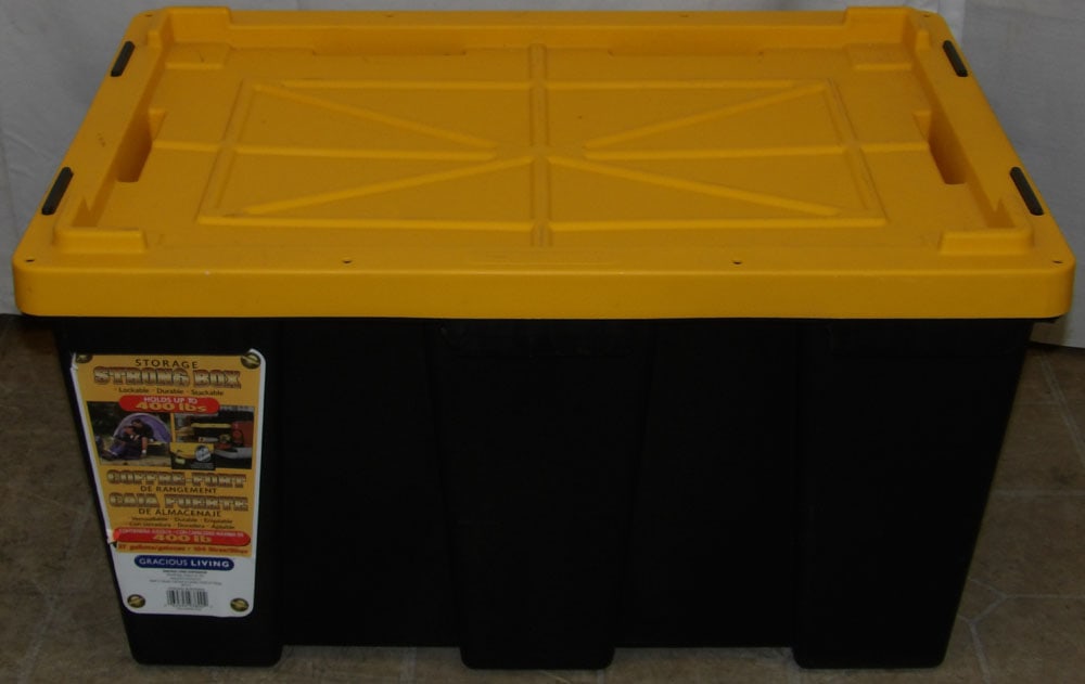 Two Storage Boxes with Lids - 4
