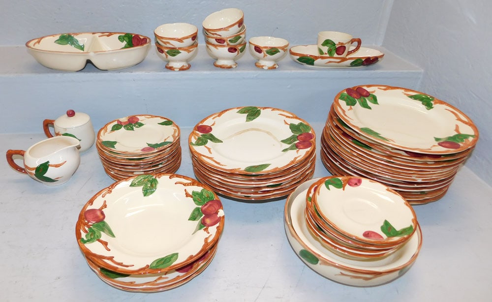 Lot of Franciscan Apple China, (Some Chips & Hairlines) (1 of 9)