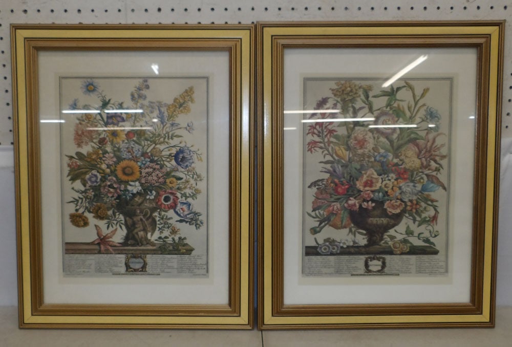 Two Framed Prints: Two Framed Prints . Up to 23 3/4" x 18 1/4" "ALL DESCRIPTIONS AND ANY CONDITION STATEMENT GIVEN BY LANGSTON AUCTION GALLERY ARE STRICTLY OPINIONS AND LANGSTON'S SHALL HAVE NO RESPONSIBILITY FOR ERRORS