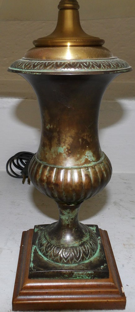 Brass Urn Form Lamp - 2