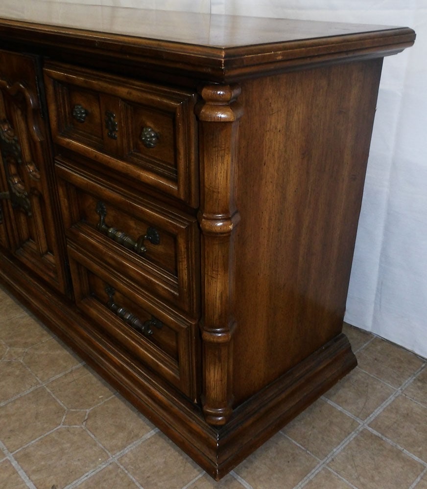 Walnut Credenza - 2