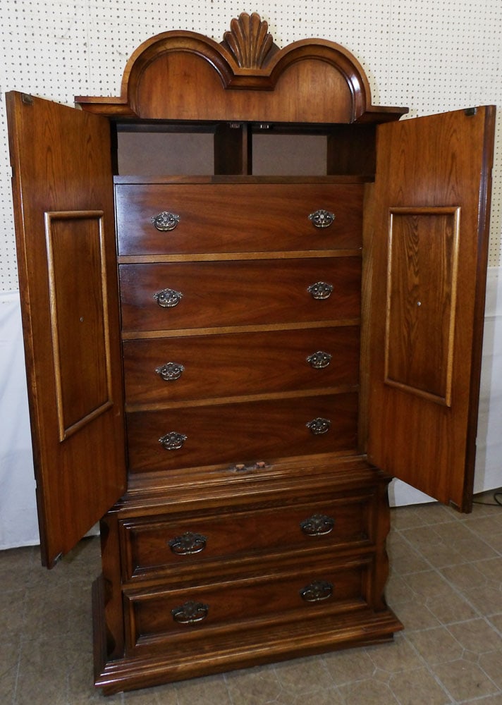Walnut Chifforobe - 3