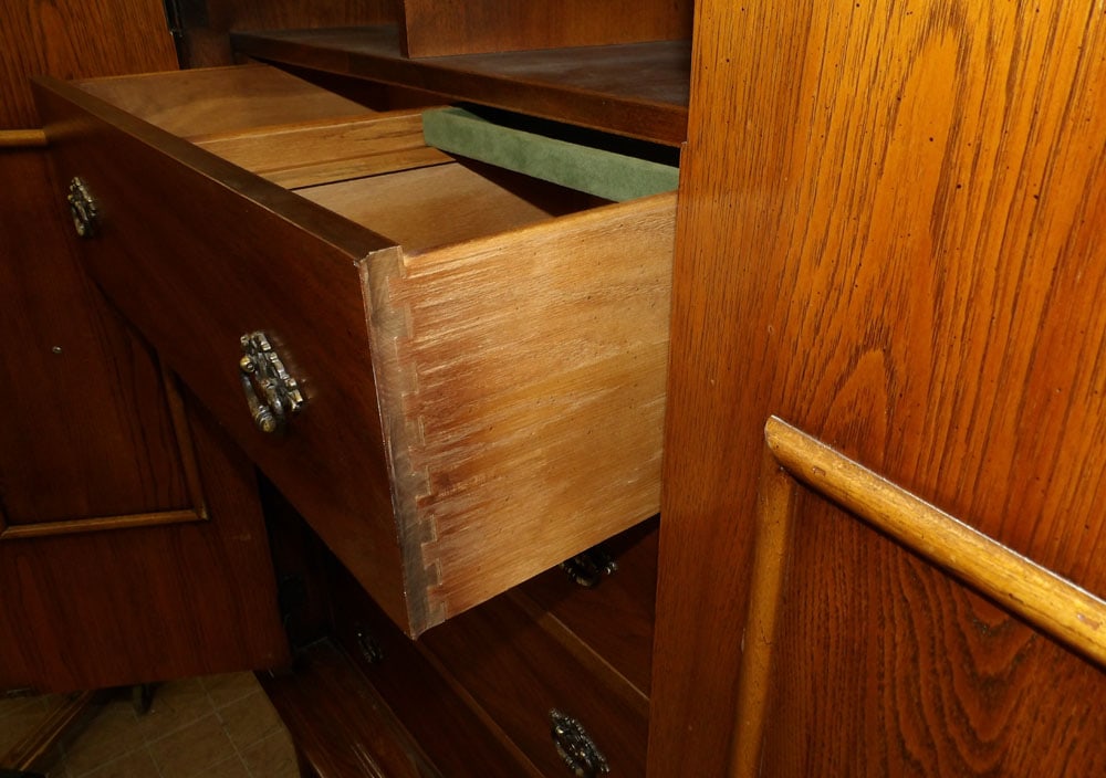 Walnut Chifforobe - 5