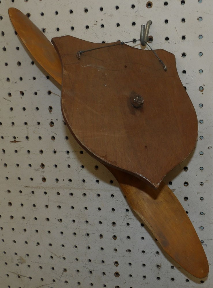 Maple & Walnut Propeller Wall Hanging - 3