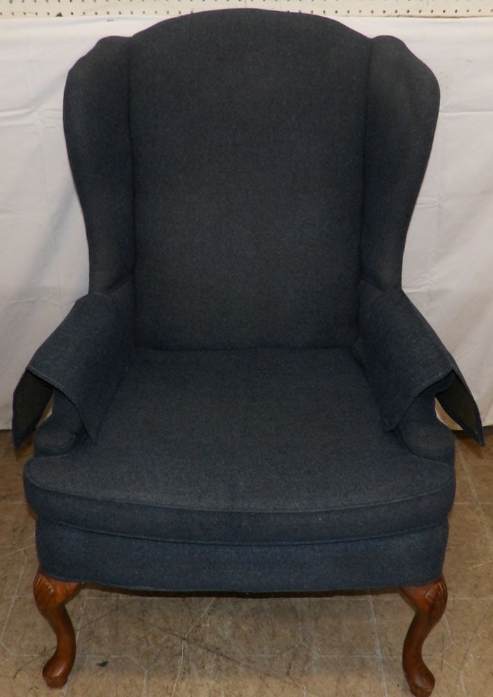 Upholstered Wing Back Arm Chair by Pem-Kay Furniture (1 of 5)