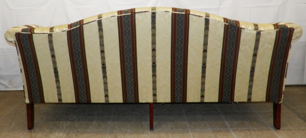 Upholstered Camel Back Sofa by Craftmaster - 7