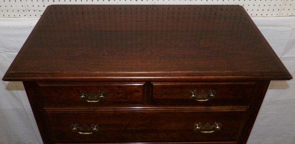 Cherry Two Over Four Drawer Chest - 3