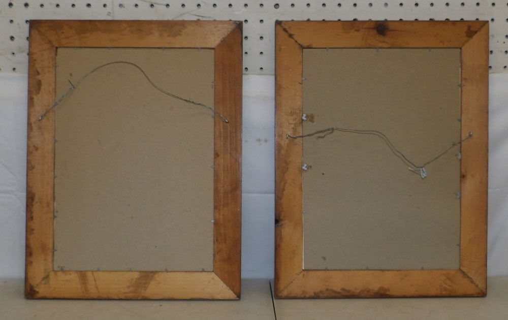 Two Framed Silhouettes - 2